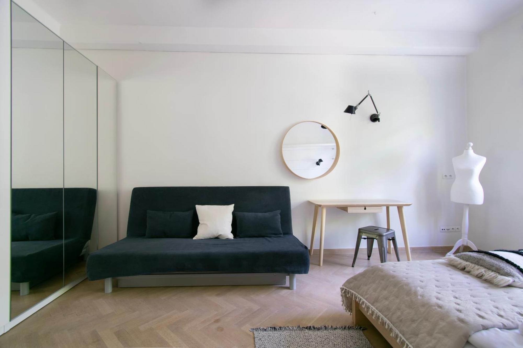 Spacious 3Br Apartment With Ac In Living Room, 2 Balconies Kraków Eksteriør billede